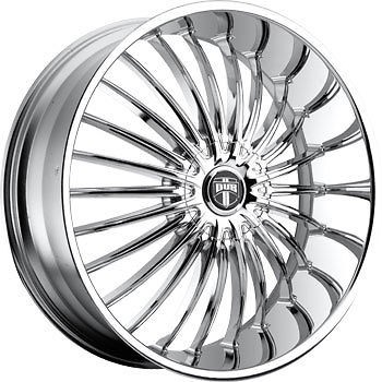 26 DUB Suave Wheel SET 26x9.5 Chrome Rims RWD 5 & 6 LUG 26inch Wheels