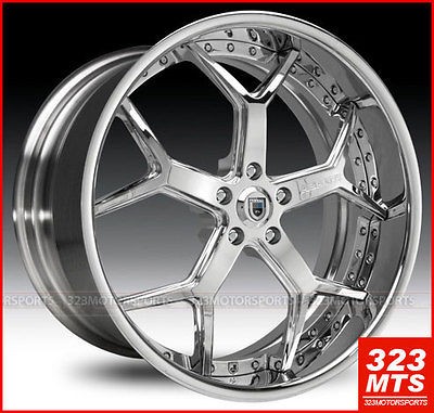 24 inch wheels rim BMW ASANTI AF164 ALL CHROME BMW RIMS BMW 740i 750i 