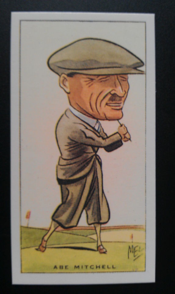 GOLF  WORTHINGTON BREWERIES 1992 UK trade card  ABE MITCHELL