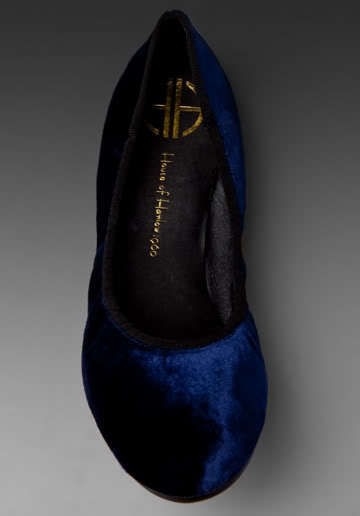   1960 Velvet VELOUR Flats BALLET Shoes BARON 7 $210 