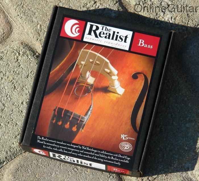 NEW DAVID GAGE REALIST UPRIGHT BASS PICKUP SYSTEM 