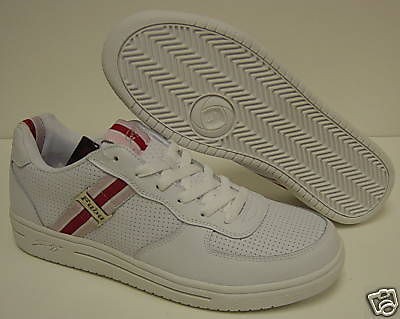 NEW Mens FUBU Top Buckle White Sneakers Shoes Sz 11