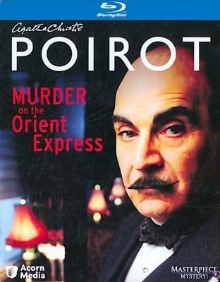 AGATHA CHRISTIES POIROT MURDER ON ORIENT EXPRESS, Blu ray, BRAND NEW