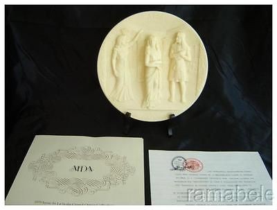 La Scala Grand Opera Series Aida by Gino Ruggeri 3 D Ivory Alabaster 