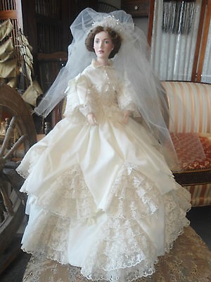 franklin heirloom dolls victorian bride