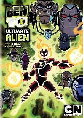 BEN 10 ULTIMATE ALIEN   THE RETURN OF HEATBLAST   NEW DVD BOXSET