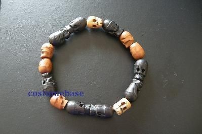 DEANS SKULL BRACELET Supernatural Prop Replica Wood @@