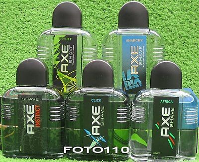 AXE AFTERSHAVE ASST VARIETY 100ml=3.5oz NEW  2012