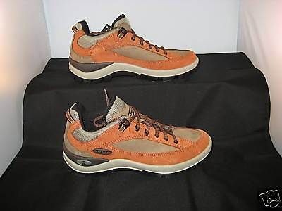 Lowa Tempest Lo Lady Hiking Trail Boot Taupe Brick Orange Womens 