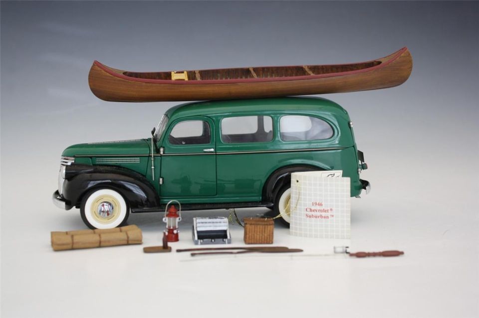 FRANKLIN MINT 1946 CHEVROLET SUBURBAN 1/24 SCALE *PART OF COLLECTION 