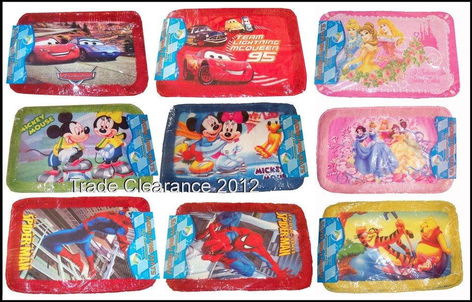 NEW Design Disney TV & Film Character MAT / RUG Bedroom Christmas 