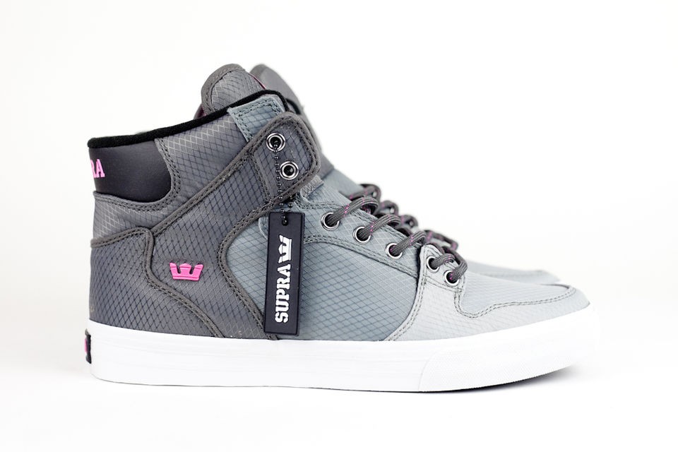 Supra Vaider Grey White BNIB sizes 5 13