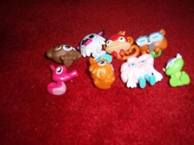 COMPLETE REGULAR 18 MOSHI MONSTERS SERIES 1 FIGURE SET US ALL 