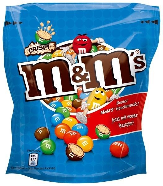 Crispy 170g M&M rice crisps FRESH from Germany