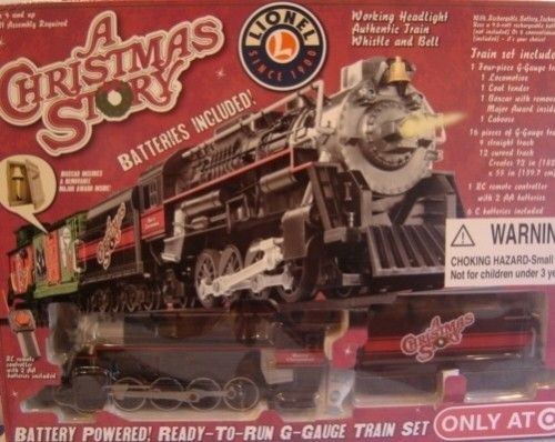 LIONEL A CHRISTMAS STORY G GAUGE TRAIN SET R/C 7 11177