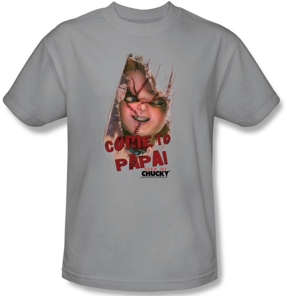   Women Ladies Sizes Childs Play Seed Of Chucky Horror T shirt top tee