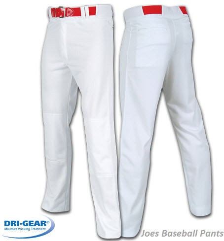 ADULT PRO PLUS OPEN BOTTOM BAGGY DRI GEAR BASEBALL PANT