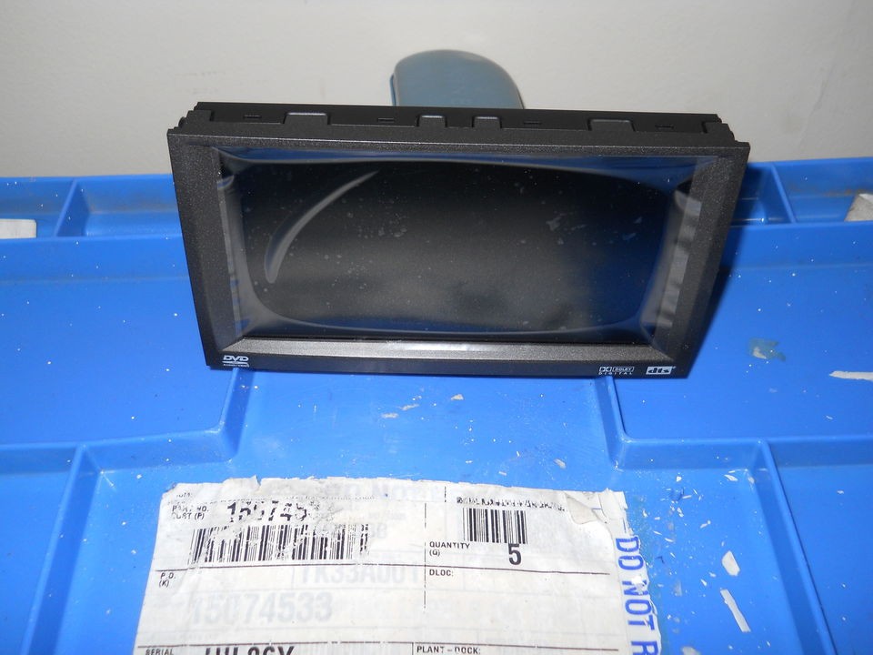 2007 2010 GM/Cadillac Denso navigation radio screen