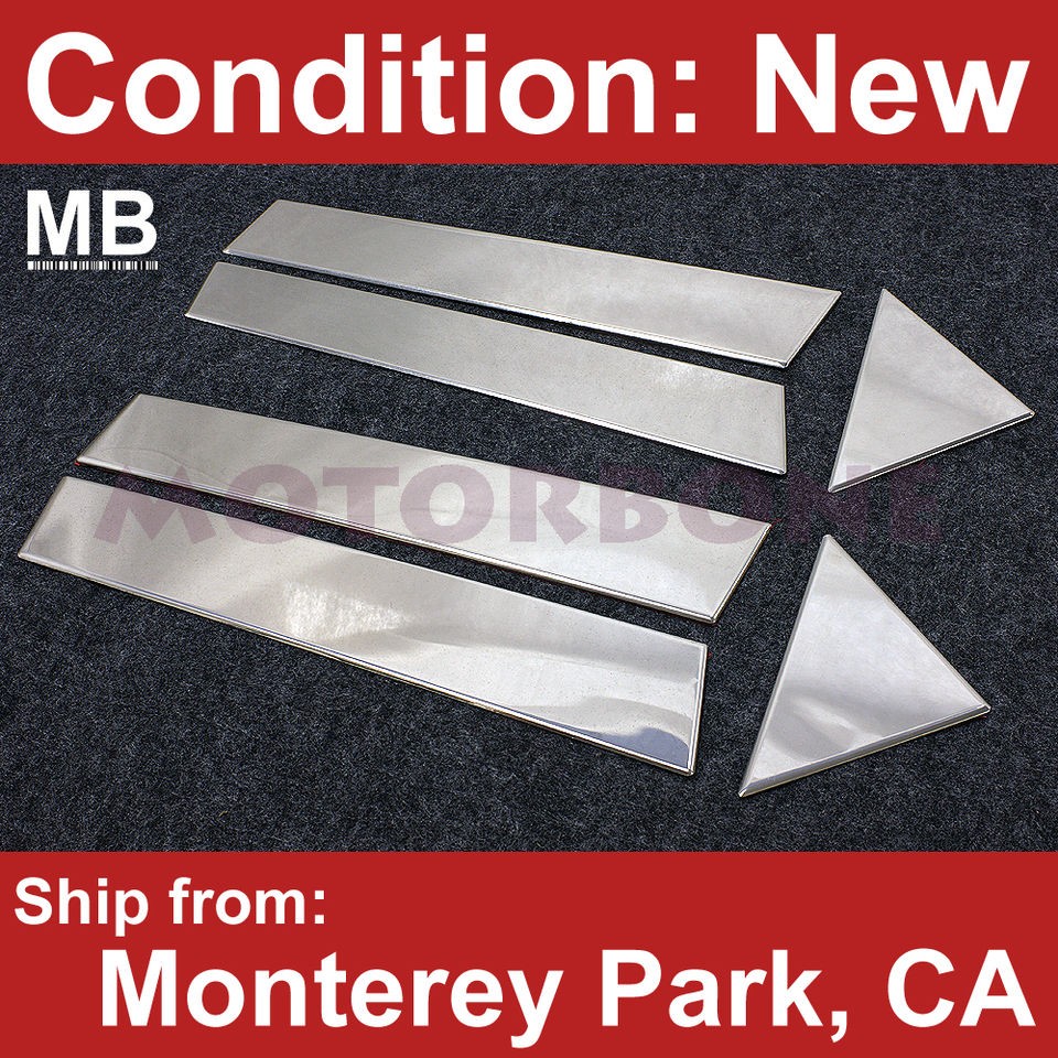 CHRYSLER 300 300C CHROME SS DOOR PILLAR TRIM POST SILL