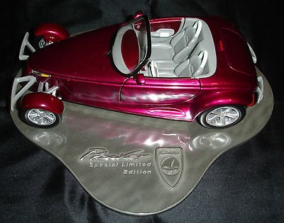 Plymouth Chrysler Prowler Ponds, Gratitude plaque & pewter pond VERY 