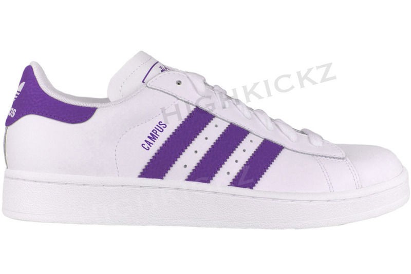 Adidas Campus II G49372 New Men White Powder Purple Casual Lifestyle 