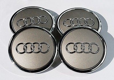 Audi A3 A4 A6 A8 TT Q5 Q7 OEM center caps 4B0 601 170A