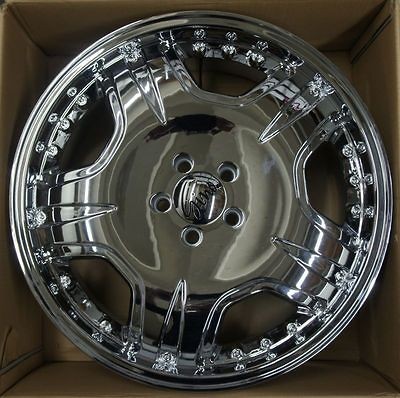   Pick Up Only New (4) 20 Gino Chrome Wheel Set Fit Magnum Charger 300