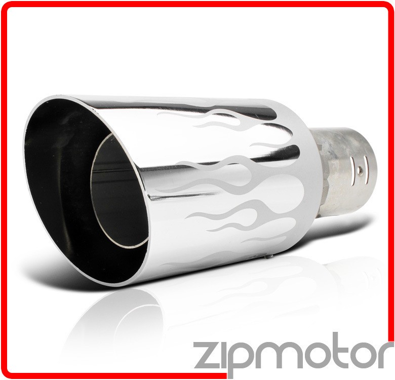   COLOR LED EXHAUST MUFFLER TIP CHROME MINI COOPER MIRAGE 350Z 370Z