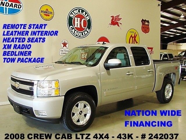 Chevrolet  Silverado 1500 LTZ 4X4 2008 1500 CREW CAB LTZ 4X4,REMOTE 