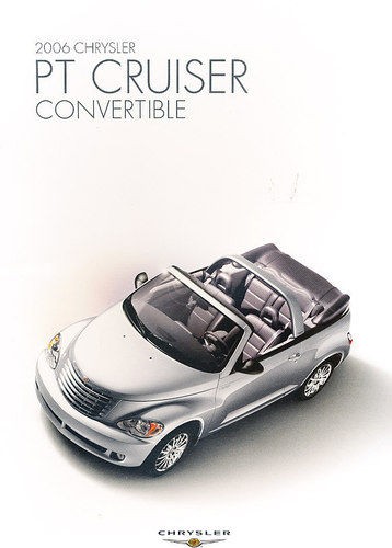 2006 Chrysler PT Cruiser Convertible Original Sales Brochure Catalog 