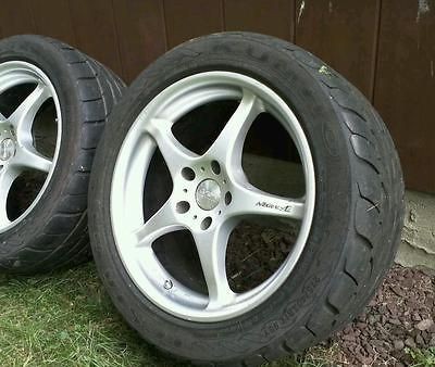 SSR integral A2 17 inch wheels with tires from 300ZX