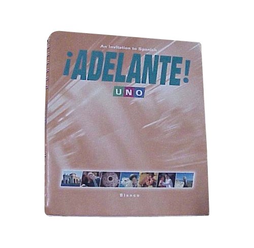 Adelante Uno An Invitation to Spanish, Blanco, Acceptable Book