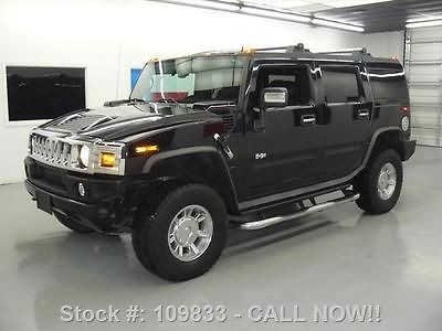 Hummer  H2 WE FINANCE 2007 HUMMER H2 ADVENTURE 4X4 6 PASS SUNROOF 