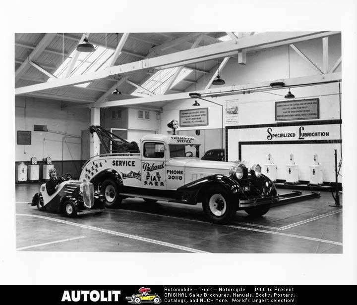 1929 Packard 6 Series Eight Service Truck Photo Fiat