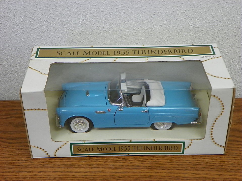   HUDSON SCALE MODEL 1955 FORD THUNDERBIRD NIB cr