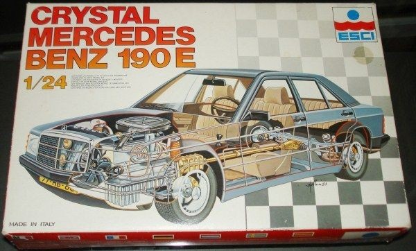 ESCI 124 Crystal Mercedes Benz 190 E #3050