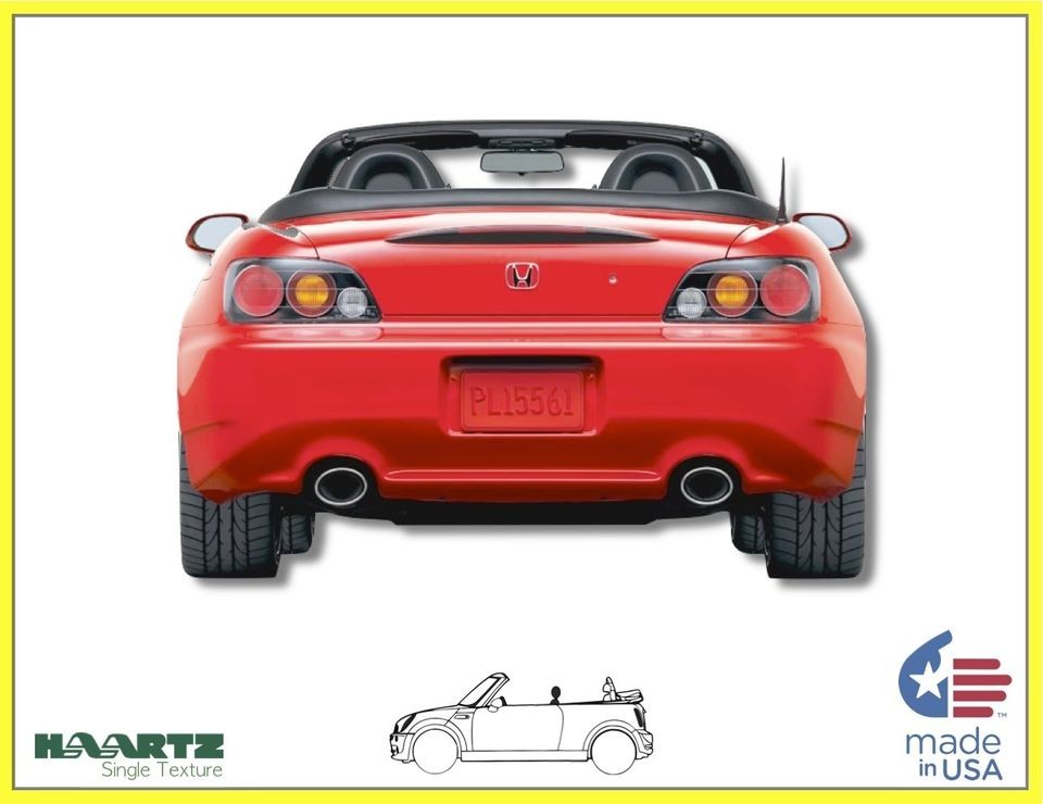 Honda S2000 Replacement Vinyl Convertible Top & Factory Tint Rear 