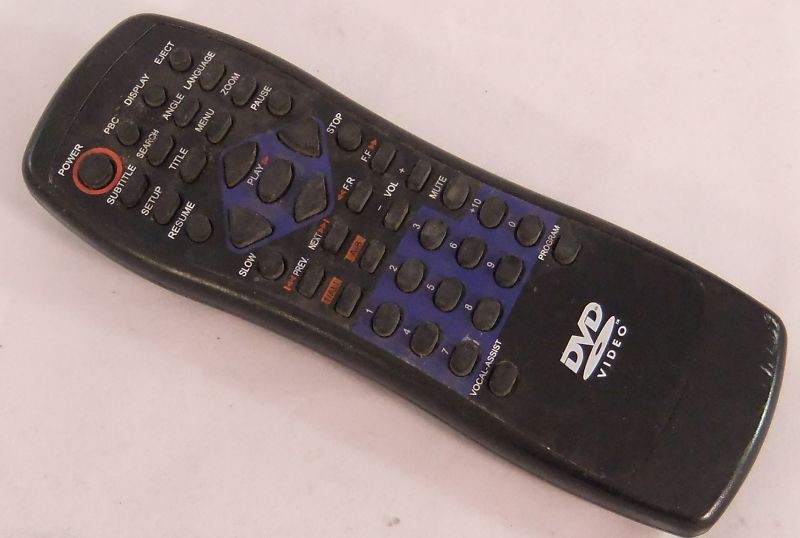 CYBERHOME?? BLACK UR53AEC036T DVD PLAYER REMOTE CONTROL