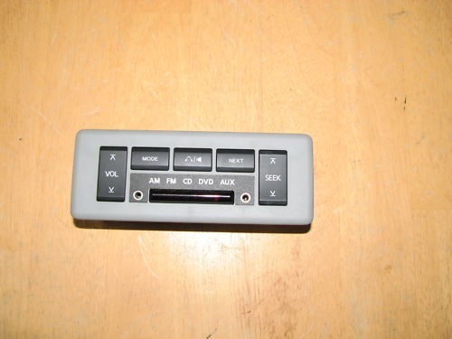 Nissan Quest rear Dvd player/ Radio Volume Control