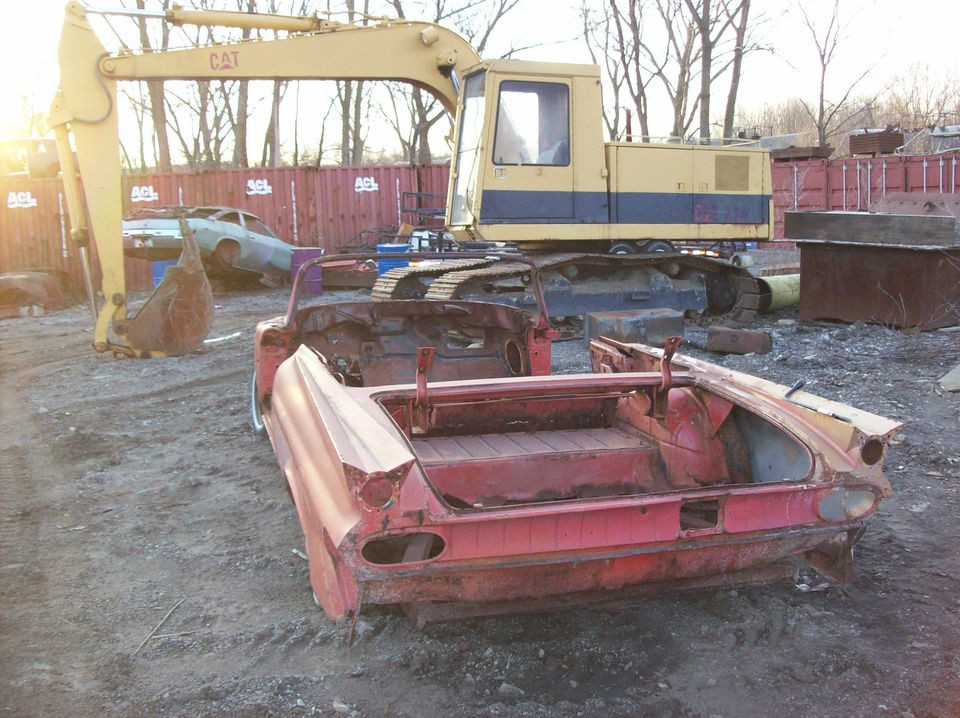 1959 Pontiac Covertable Parts Car Vintage Restoration