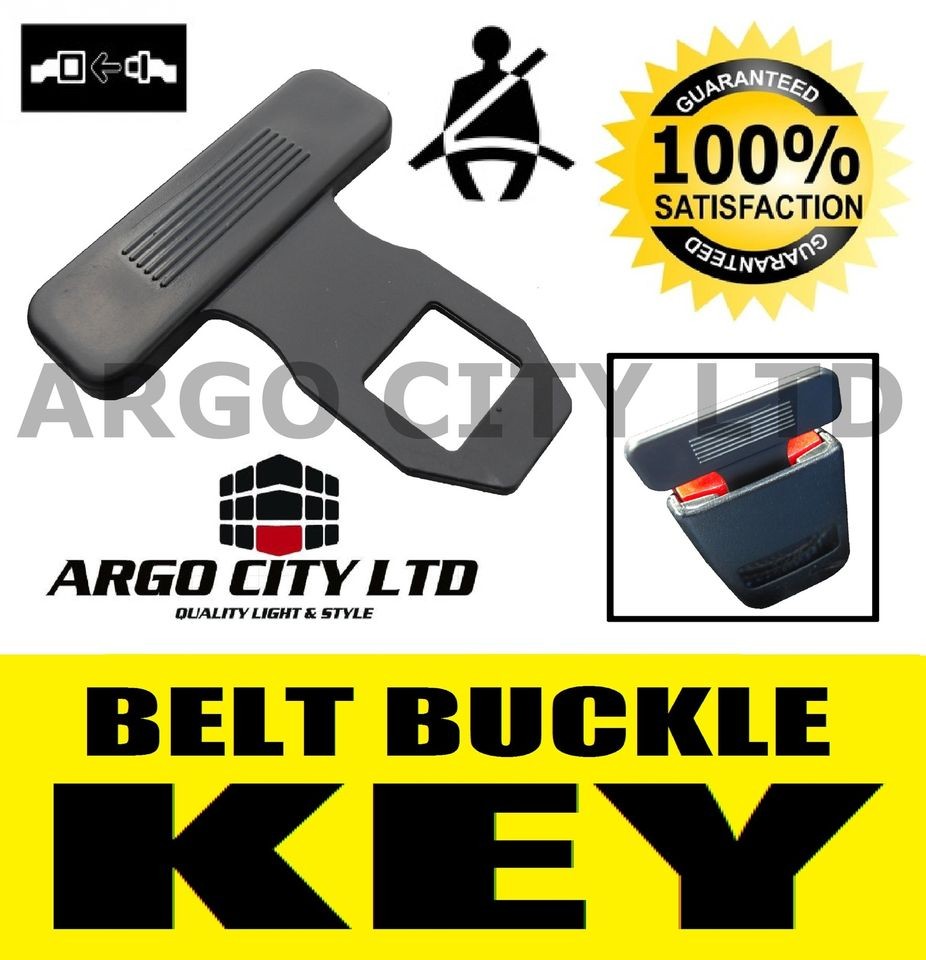 SEAT BELT ALARM BUCKLE KEY CLIP SAFETY CLASP STOP NISSAN CARGO