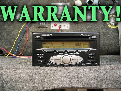 SCION CD  RADIO PLAYER T1807 03 04 05 06 07 08 09 10 DISC STEREO 