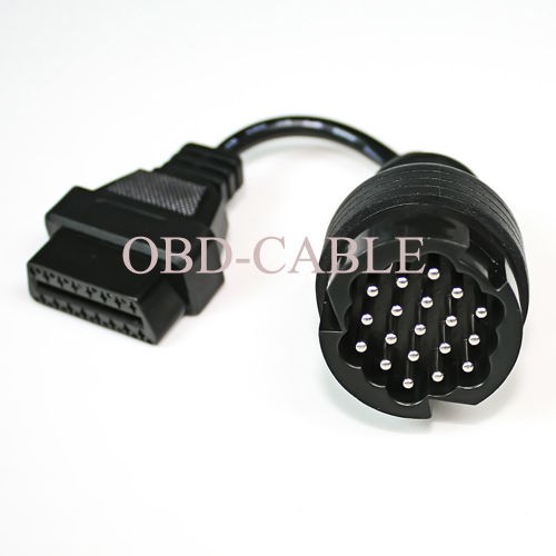 Porsche 19 pin OBD OBD2 Diagnostic Adapter Male To 16 Pin Femle OBD 2 