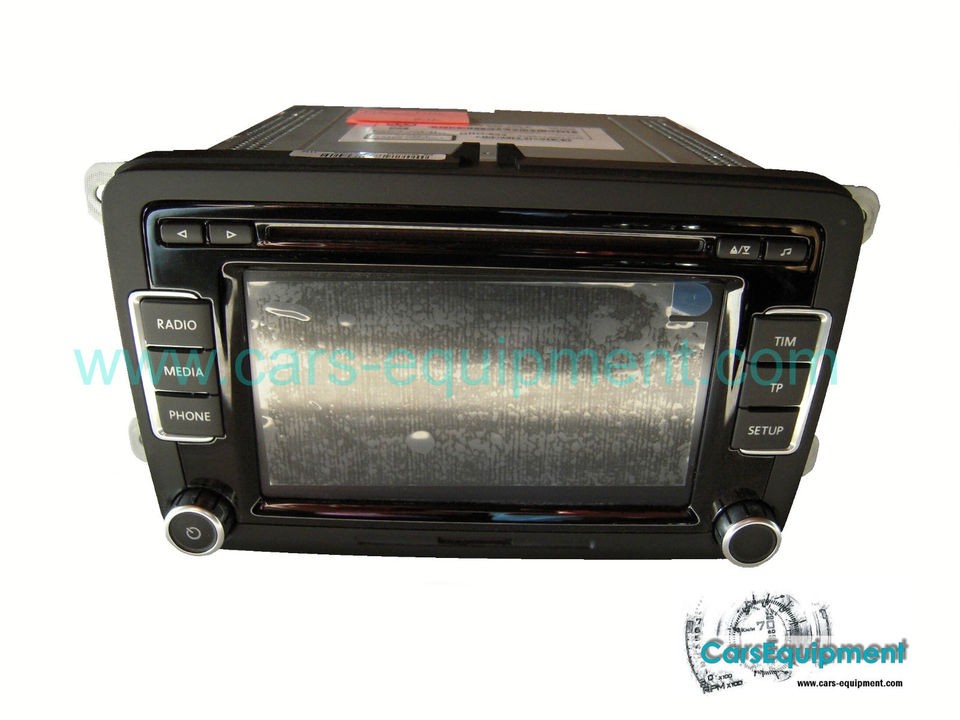 Car radio OEM VW RCD510 3C8035195F, 3C8 035 195 F, CD changer, touch 