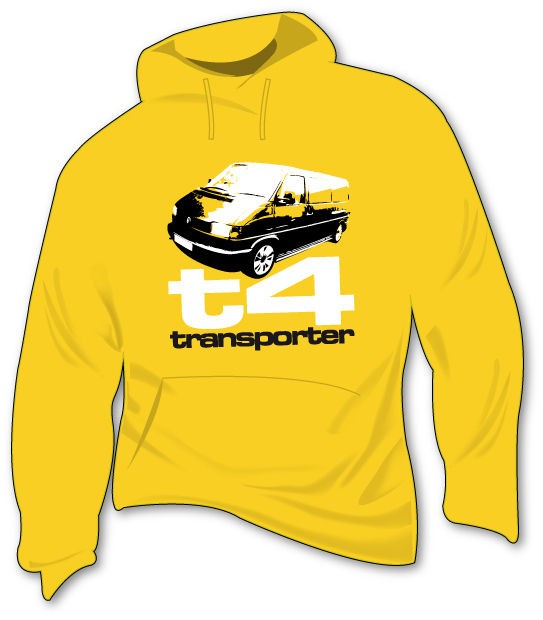 T4 Transporter Hoodie   Camper Van Day Van Volkswagen   Choice of 