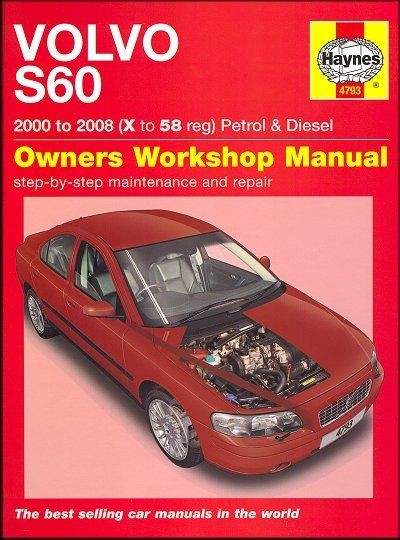 VOLVO_S60_X To 58_REPAIR_SHOP​_MANUAL_2000 2001 2002 2003 2004 2005 