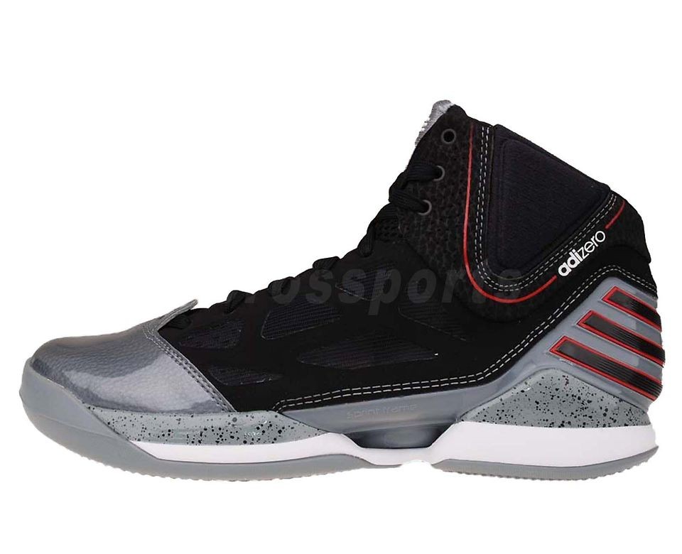 Adidas Adizero Rose 2.5 Playoffs Black Grey Derrick Chicago Bulls 2 