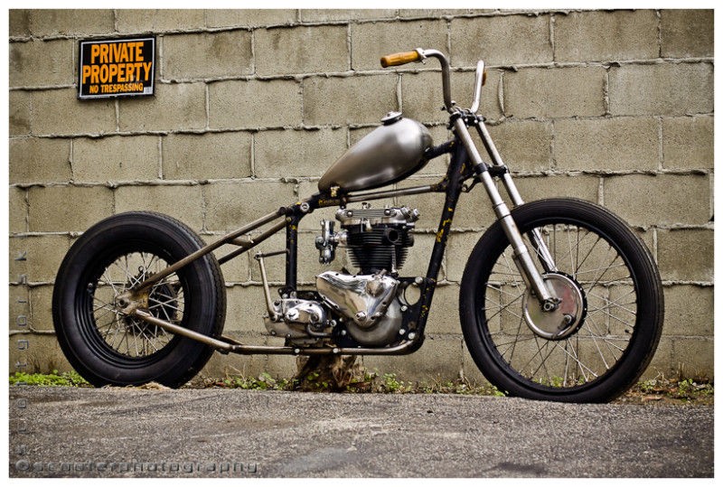 triumph bolt on hardtail