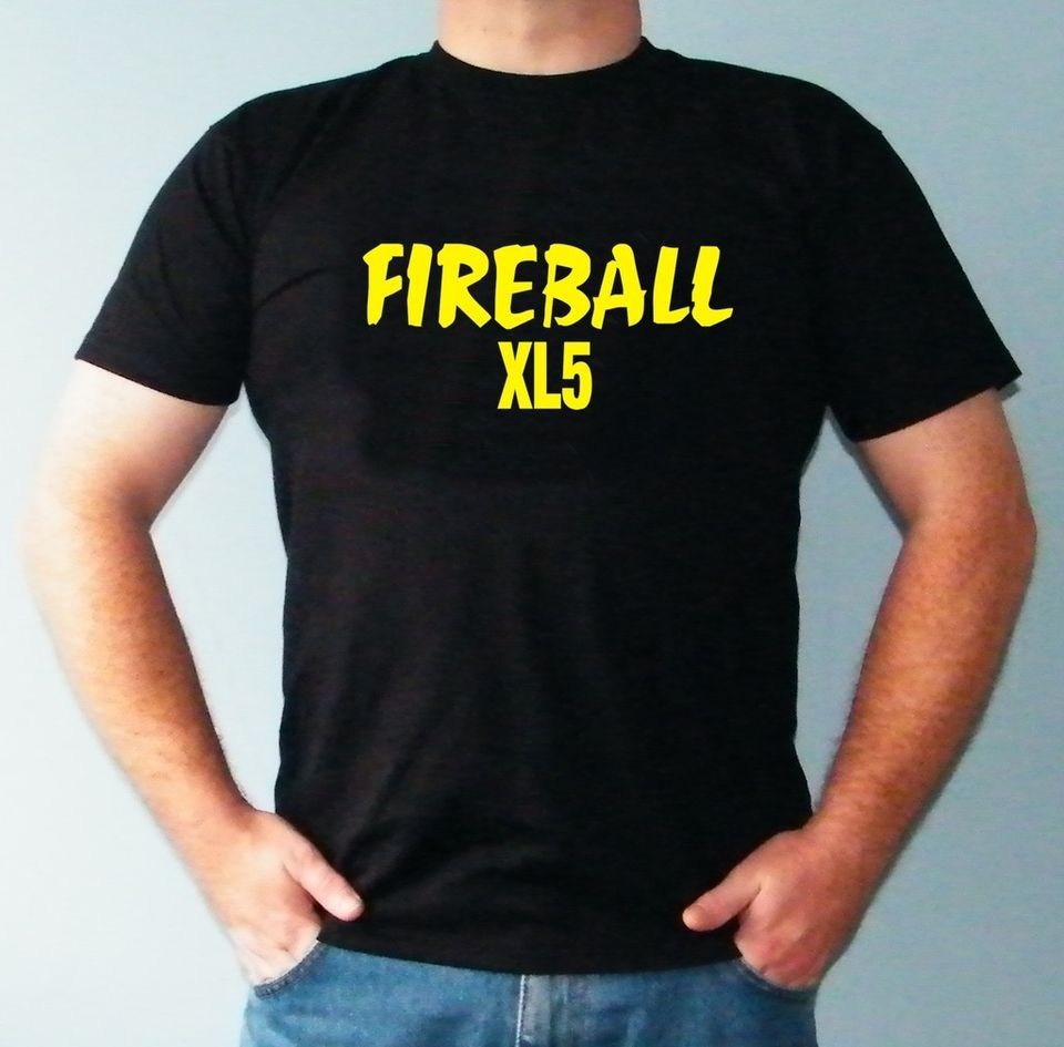 FIREBALL XL5 T SHIRT STEVE ZODIAC   JERRY ANDERSON 60s