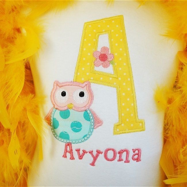 Owl Theme Baby Blanket Personalised For Girsl Boys Snuggle Soft